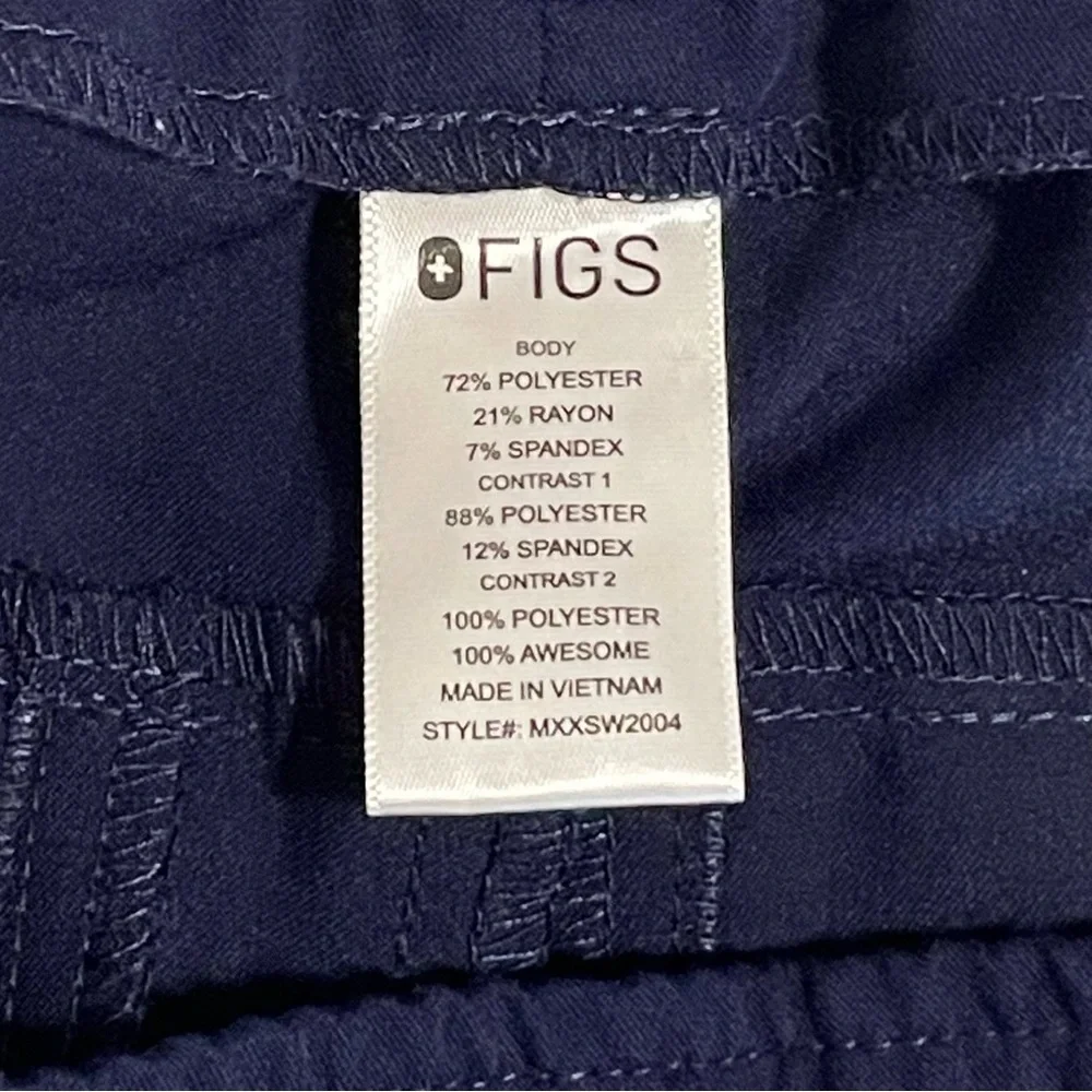 Figs Tansen Jogger Scrub Pants Navy Men’s Small